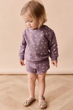 Organic Cotton Aubrey Sweatshirt - Polly Gray Ridge