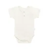 Organic Cotton Benny Tee Bodysuit - Buttermilk