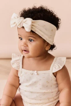 Organic Cotton Bettina Bodysuit - Briella Whisper