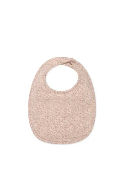Organic Cotton Bib - Amber Rose