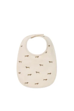 Organic Cotton Bib - Cosy Basil Cloud