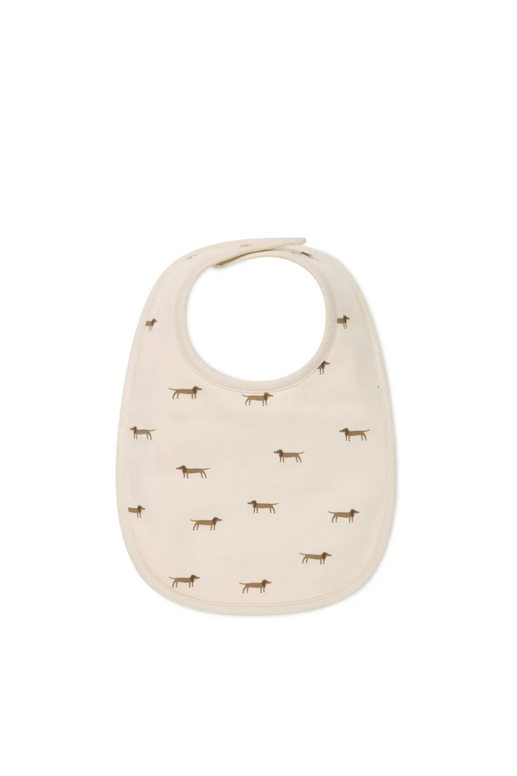 Organic Cotton Bib - Cosy Basil Cloud