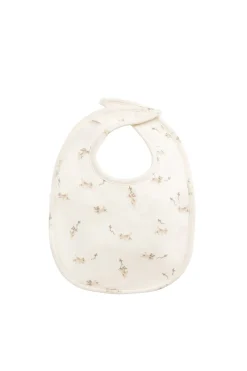 Organic Cotton Bib - Kitten and His Kites