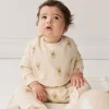 Organic Cotton Bib - Little Ted