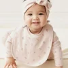Organic Cotton Bib - Meredith Violet