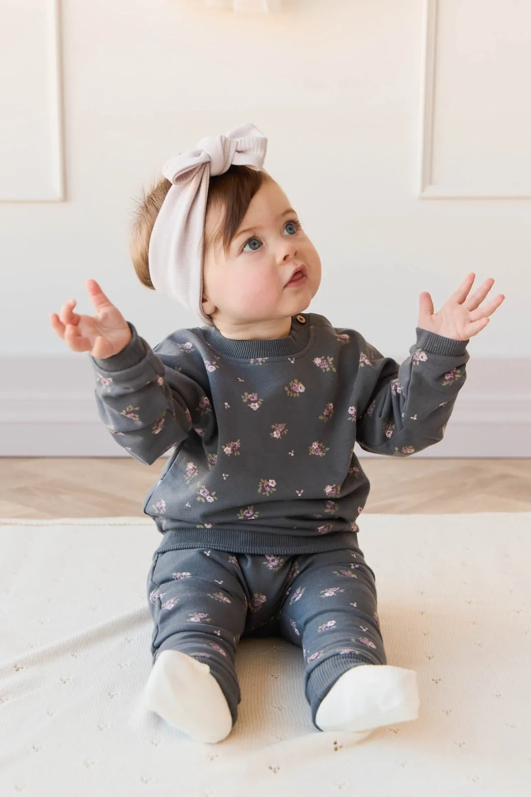 Organic Cotton Bobbie Sweatshirt - Simone Lava