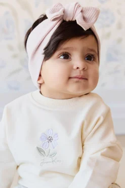 Organic Cotton Bobbie Sweatshirt - Parchment Lola