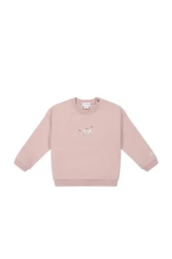 Organic Cotton Bobbie Sweatshirt - Shell Pink Fairy