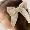 Organic Cotton Bow - Emilia Egret