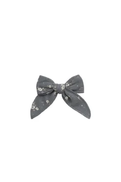 Organic Cotton Bow - Lulu Bloom Lava