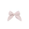 Organic Cotton Bow - Petite Heart Old Rose