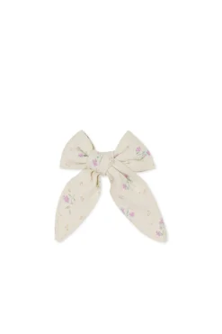 Organic Cotton Bow - Thelma Orchid