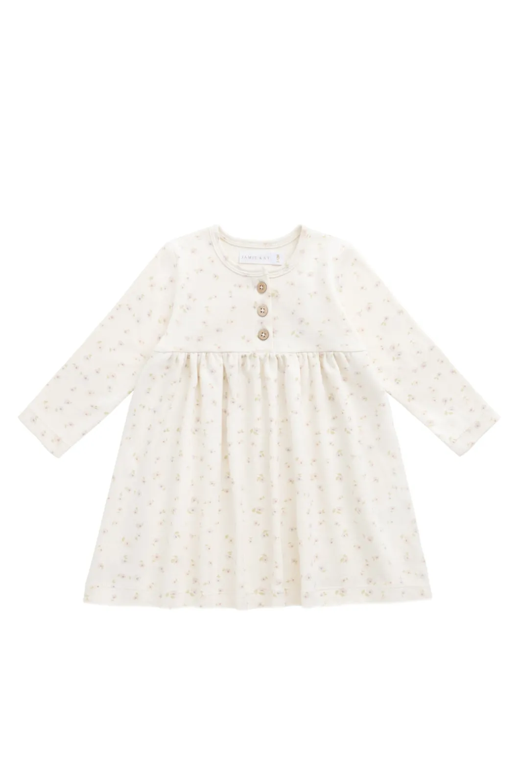 Organic Cotton Bridget Dress - Briella Whisper