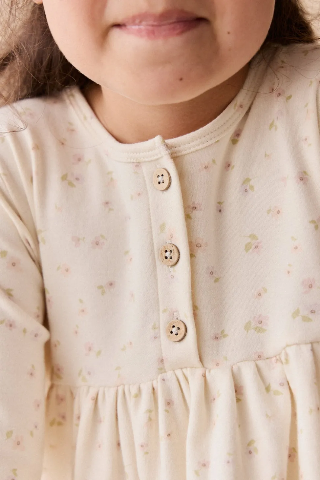Organic Cotton Bridget Dress - Briella Whisper