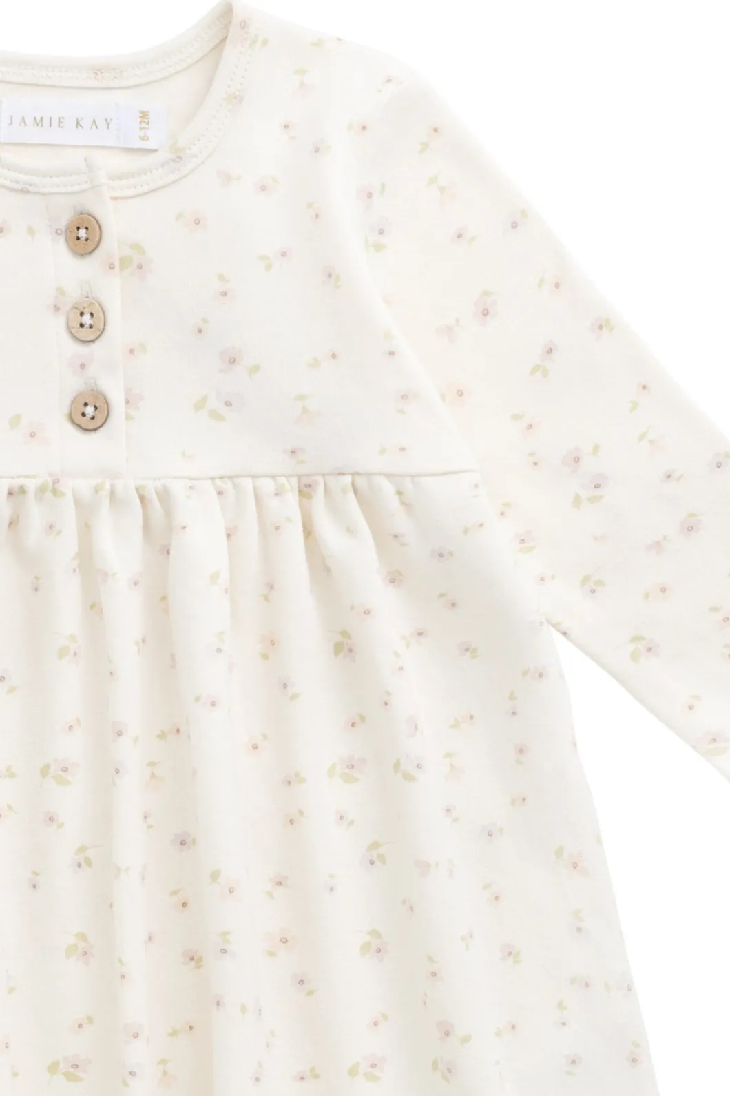 Organic Cotton Bridget Dress - Briella Whisper