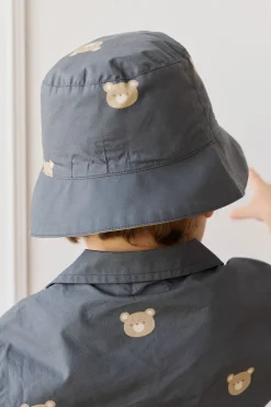 Organic Cotton Bucket Hat - Bobby Bears Shadow