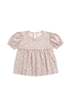 Organic Cotton Camille Top - Chloe Mauve