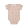 Organic Cotton Cap Sleeve Bodysuit - Amber Rose