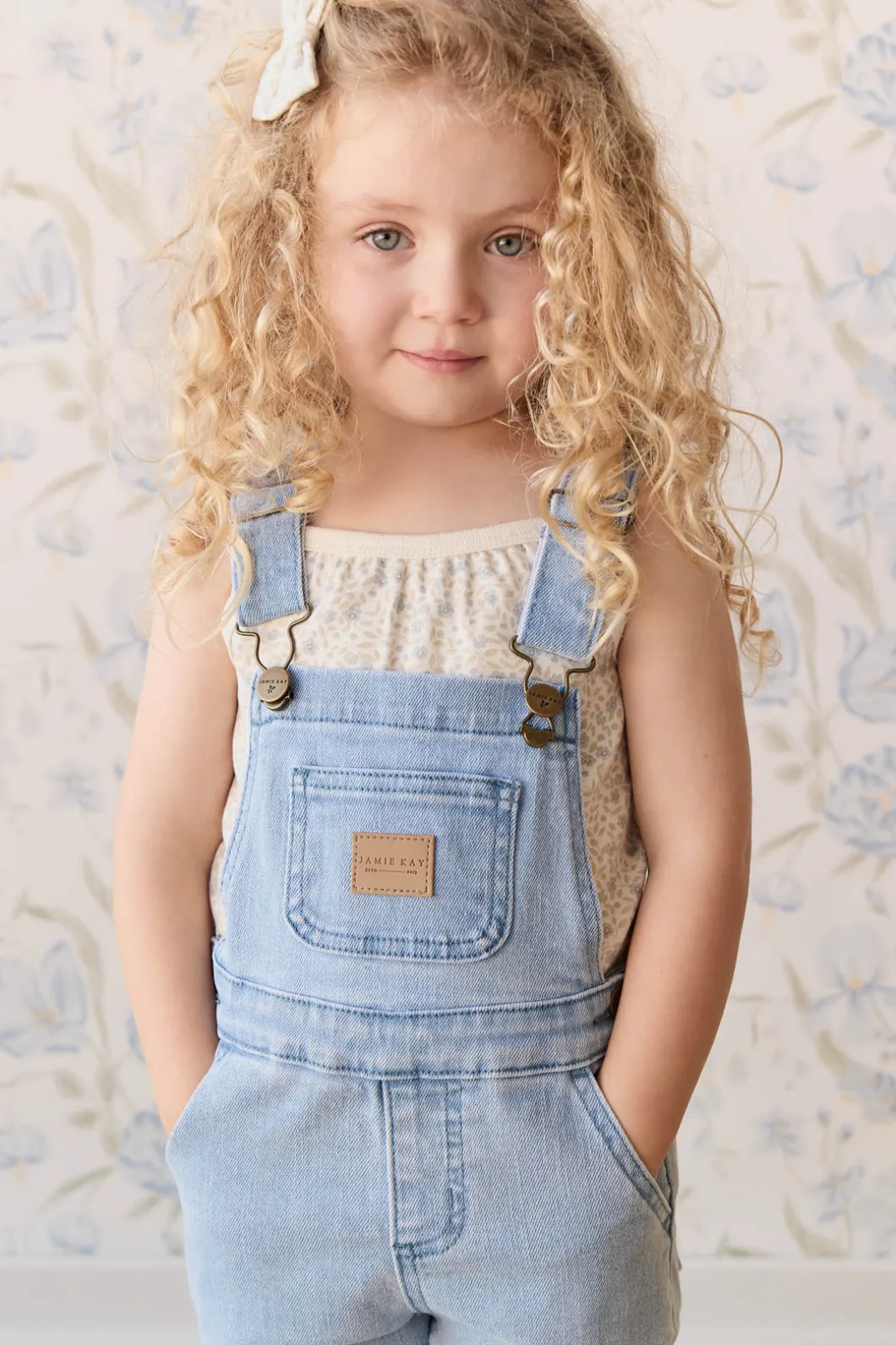 Organic Cotton Casey Top - Elodie Whisper White