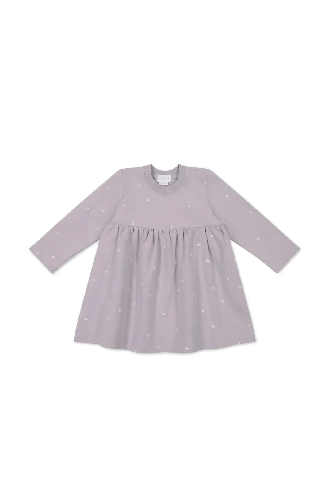 Organic Cotton Charlotte Dress - Annie Ditzy Violet Ice