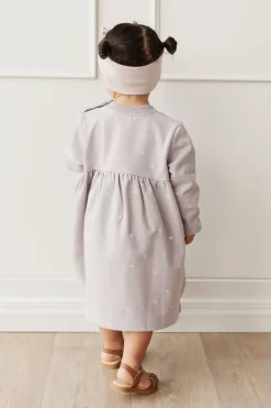 Organic Cotton Charlotte Dress - Annie Ditzy Violet Ice