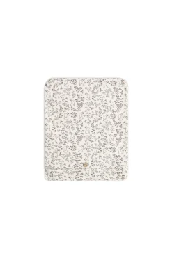 Organic Cotton Cot Sheet - Garden Bunnies Tofu