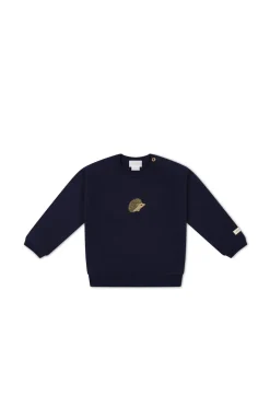 Organic Cotton Damien Sweatshirt - Constellation Hedgehog