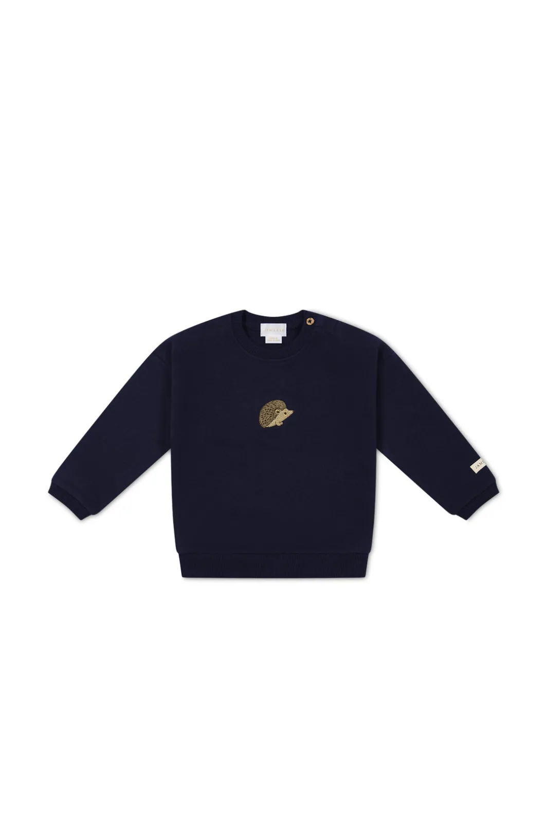 Organic Cotton Damien Sweatshirt - Constellation Hedgehog