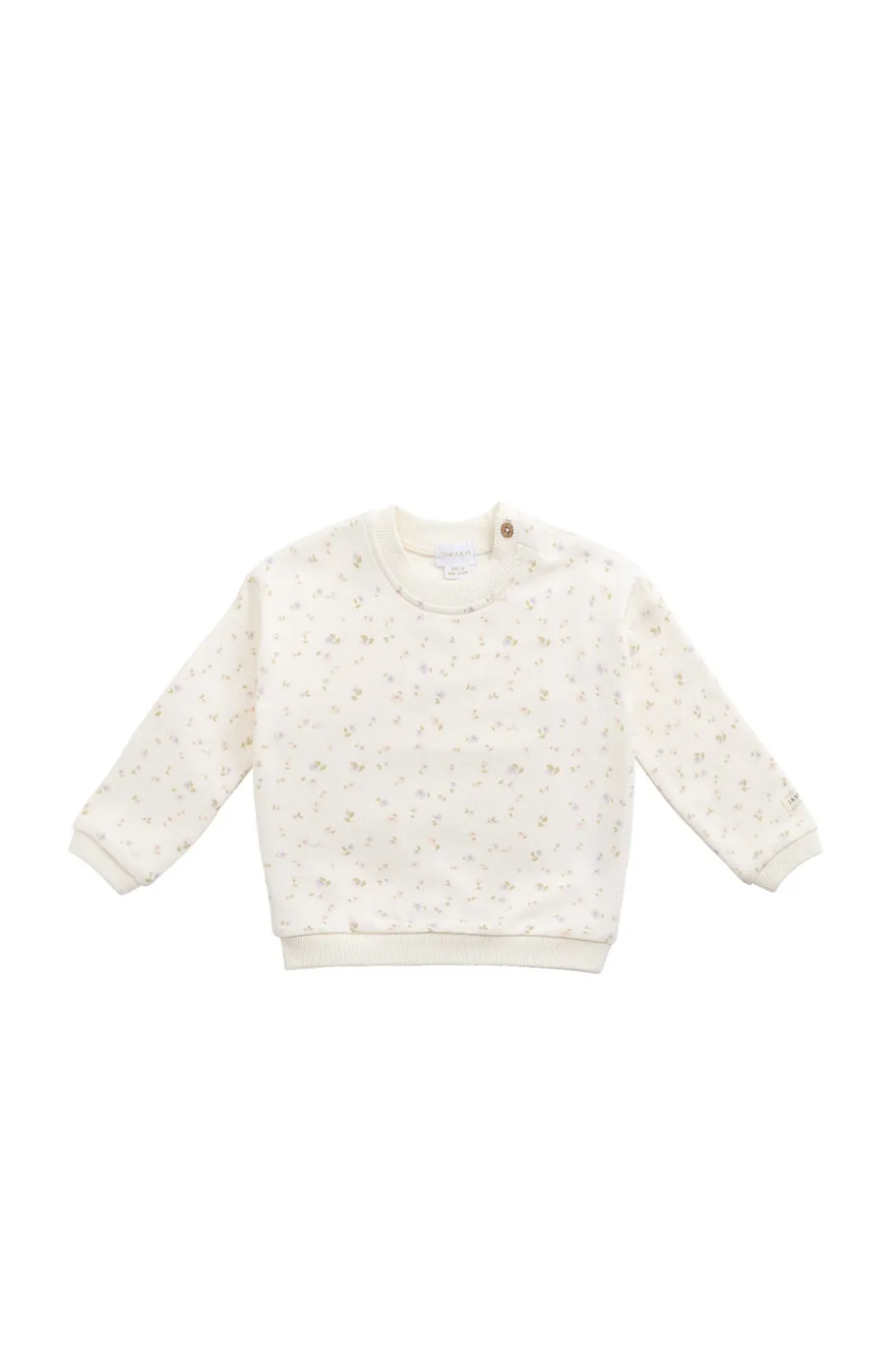 Organic Cotton Damien Sweatshirt - Briella Whisper