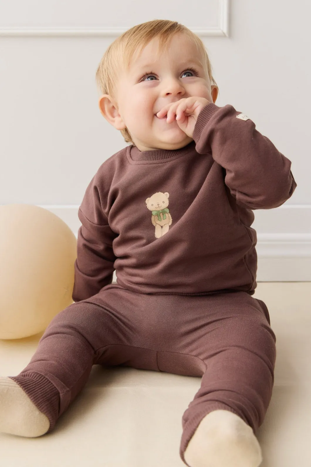 Organic Cotton Damien Sweatshirt - Earth Little Ted