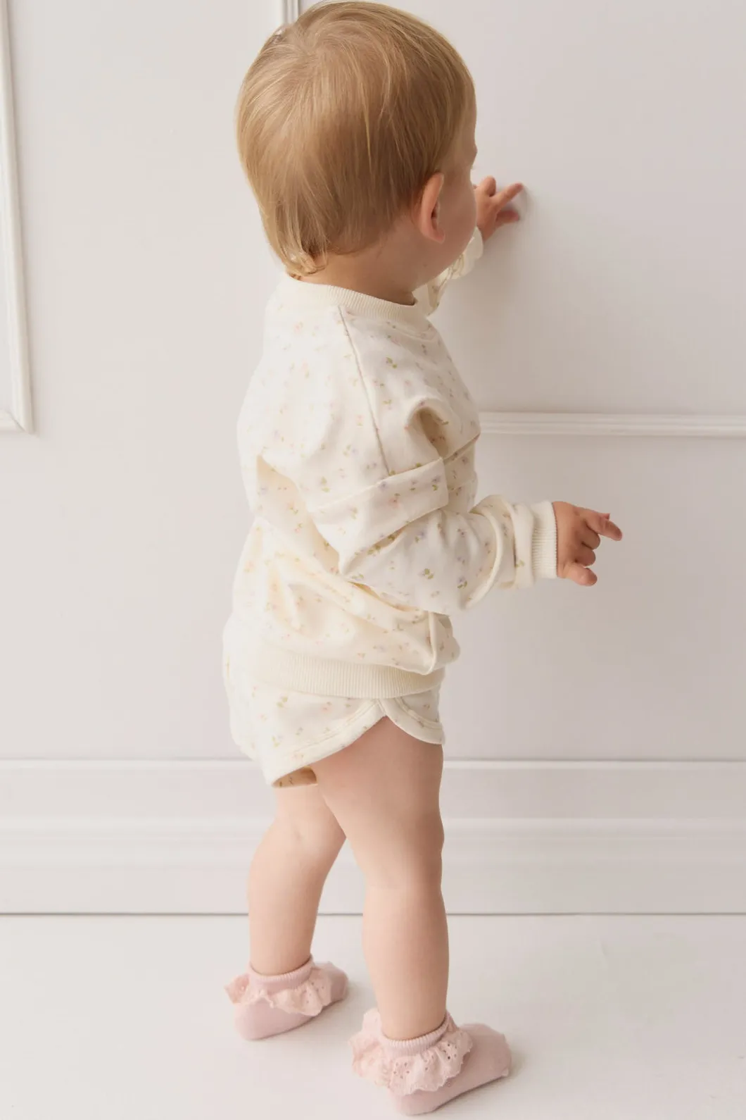Organic Cotton Damien Sweatshirt - Briella Whisper