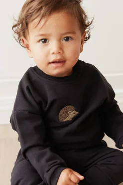 Organic Cotton Damien Sweatshirt - Constellation Hedgehog