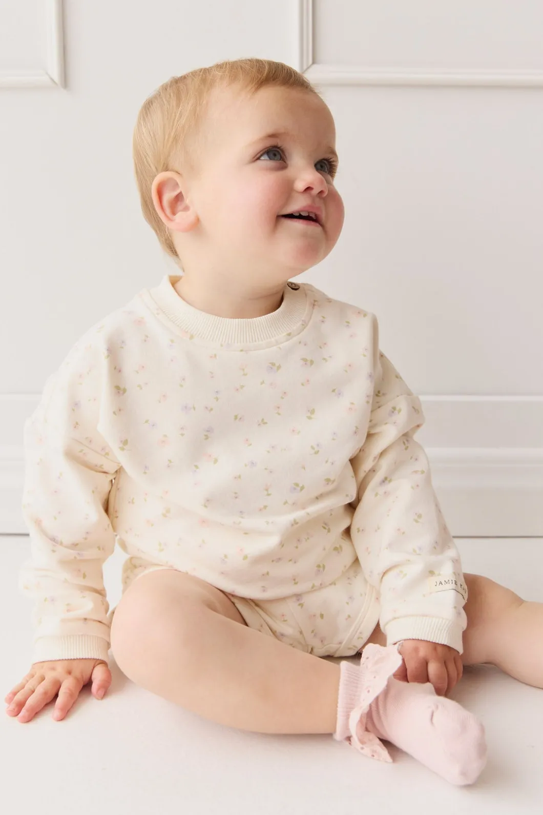 Organic Cotton Damien Sweatshirt - Briella Whisper