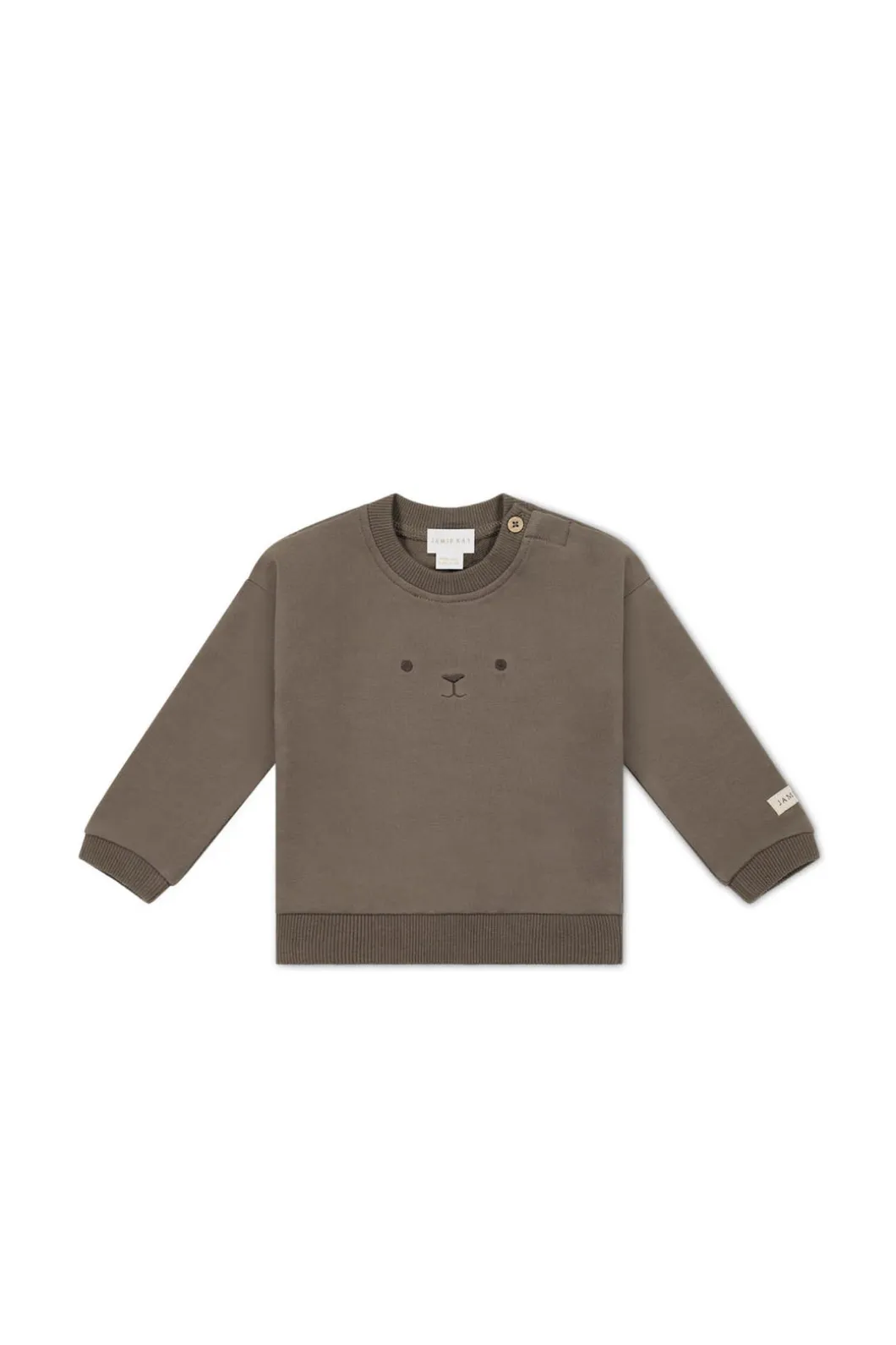 Organic Cotton Damien Sweatshirt - Bear