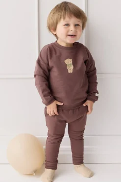 Organic Cotton Damien Sweatshirt - Earth Little Ted