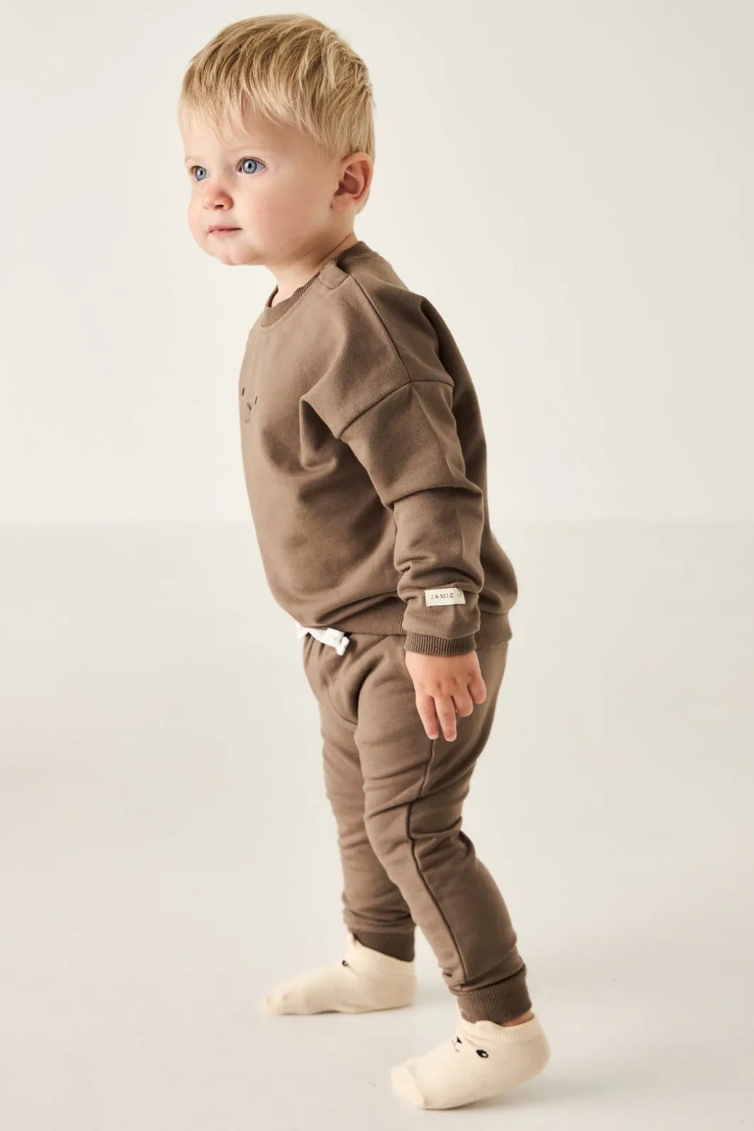 Organic Cotton Damien Sweatshirt - Bear