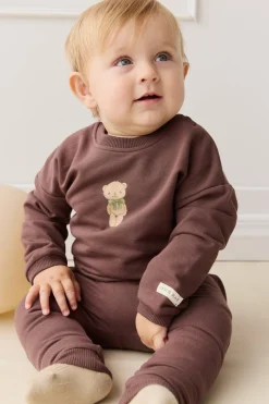 Organic Cotton Damien Sweatshirt - Earth Little Ted