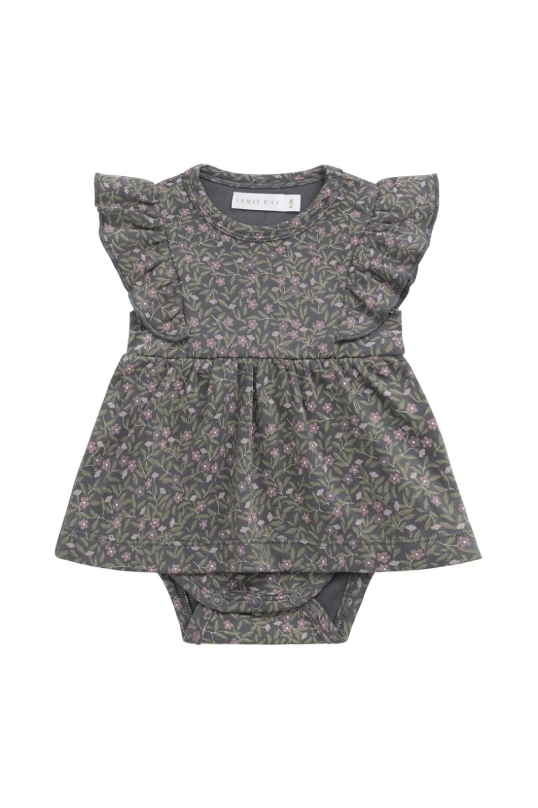 Organic Cotton Elianna Playsuit - Phoebe Lava