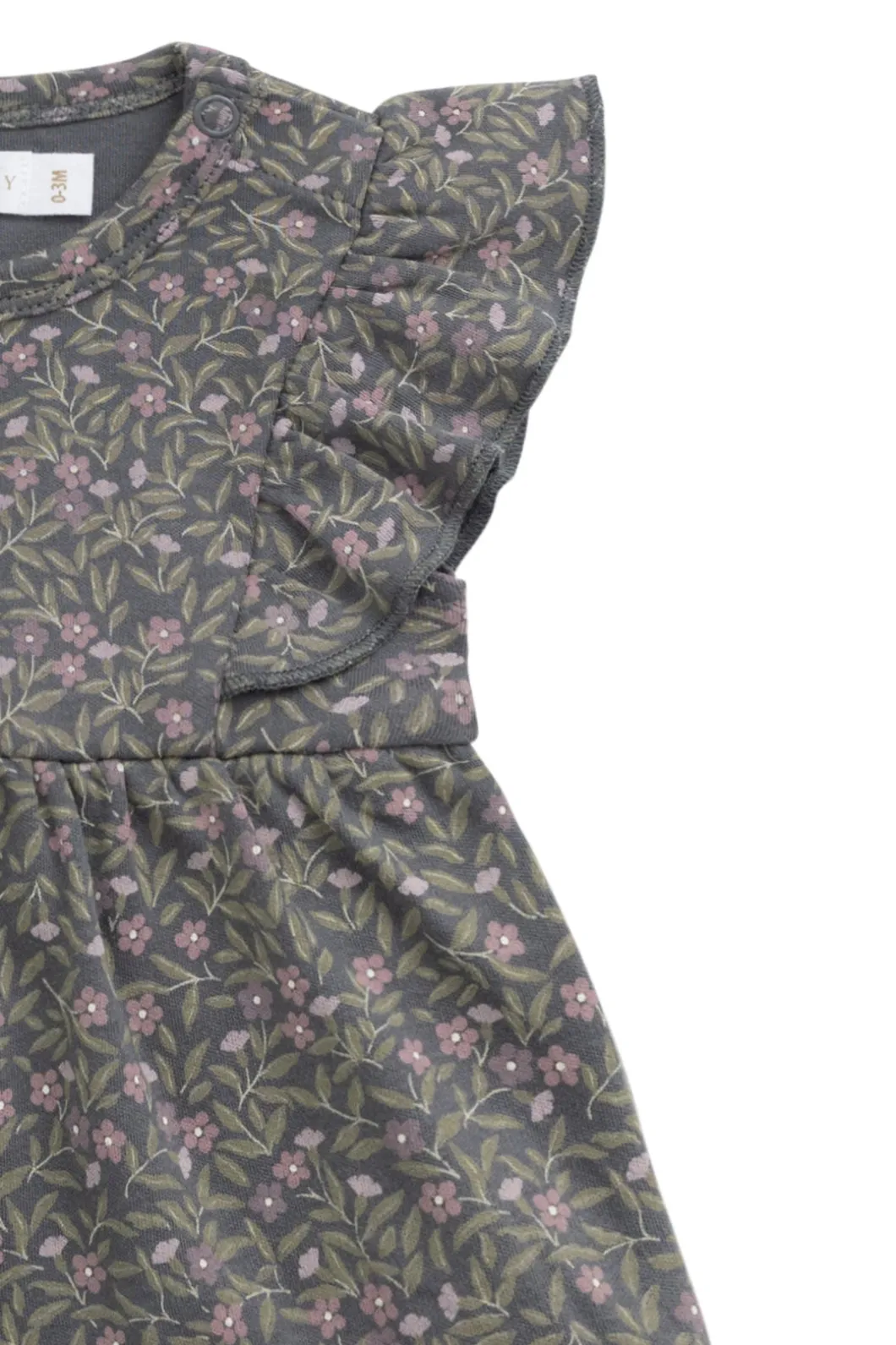 Organic Cotton Elianna Playsuit - Phoebe Lava