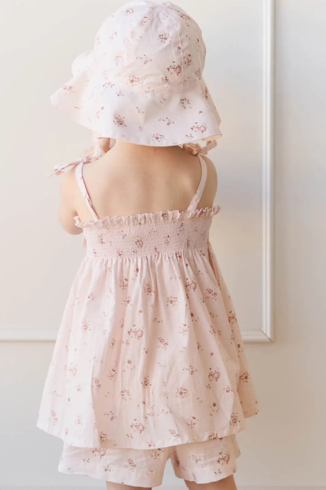 Organic Cotton Ellie Top - Petite Fleur Soft Peony