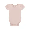 Organic Cotton Elly Bodysuit - Shell Pink
