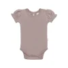 Organic Cotton Elly Bodysuit - Softest Mauve