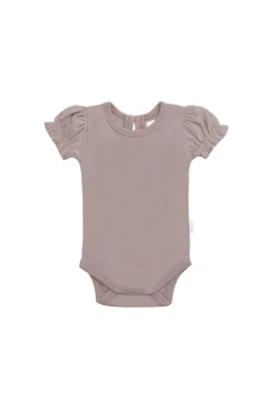 Organic Cotton Elly Bodysuit - Softest Mauve