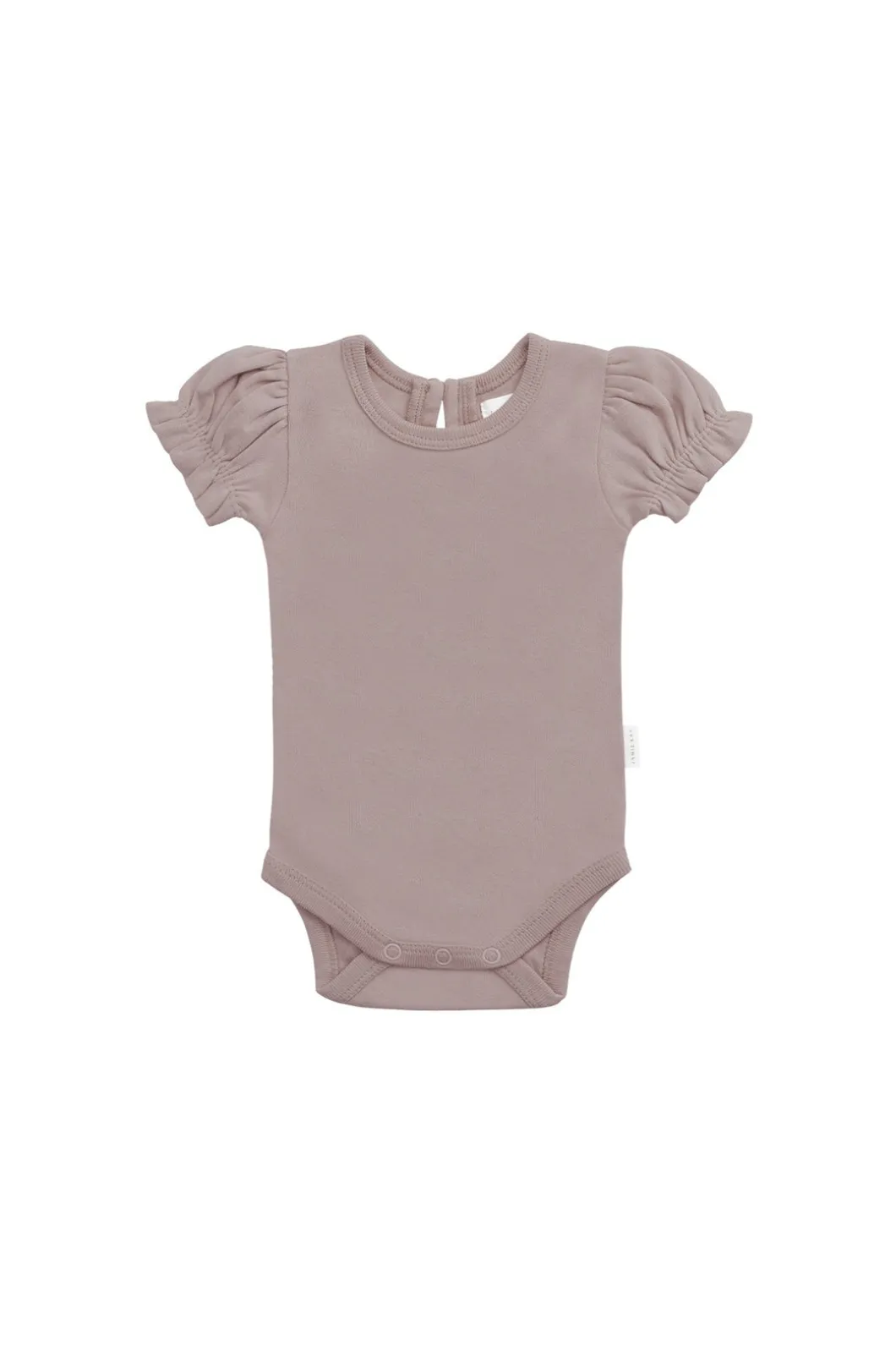 Organic Cotton Elly Bodysuit - Softest Mauve