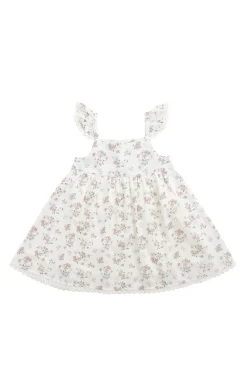 Organic Cotton Elodie Dress - Selena Blush