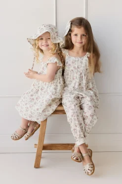 Organic Cotton Elodie Dress - Selena Blush