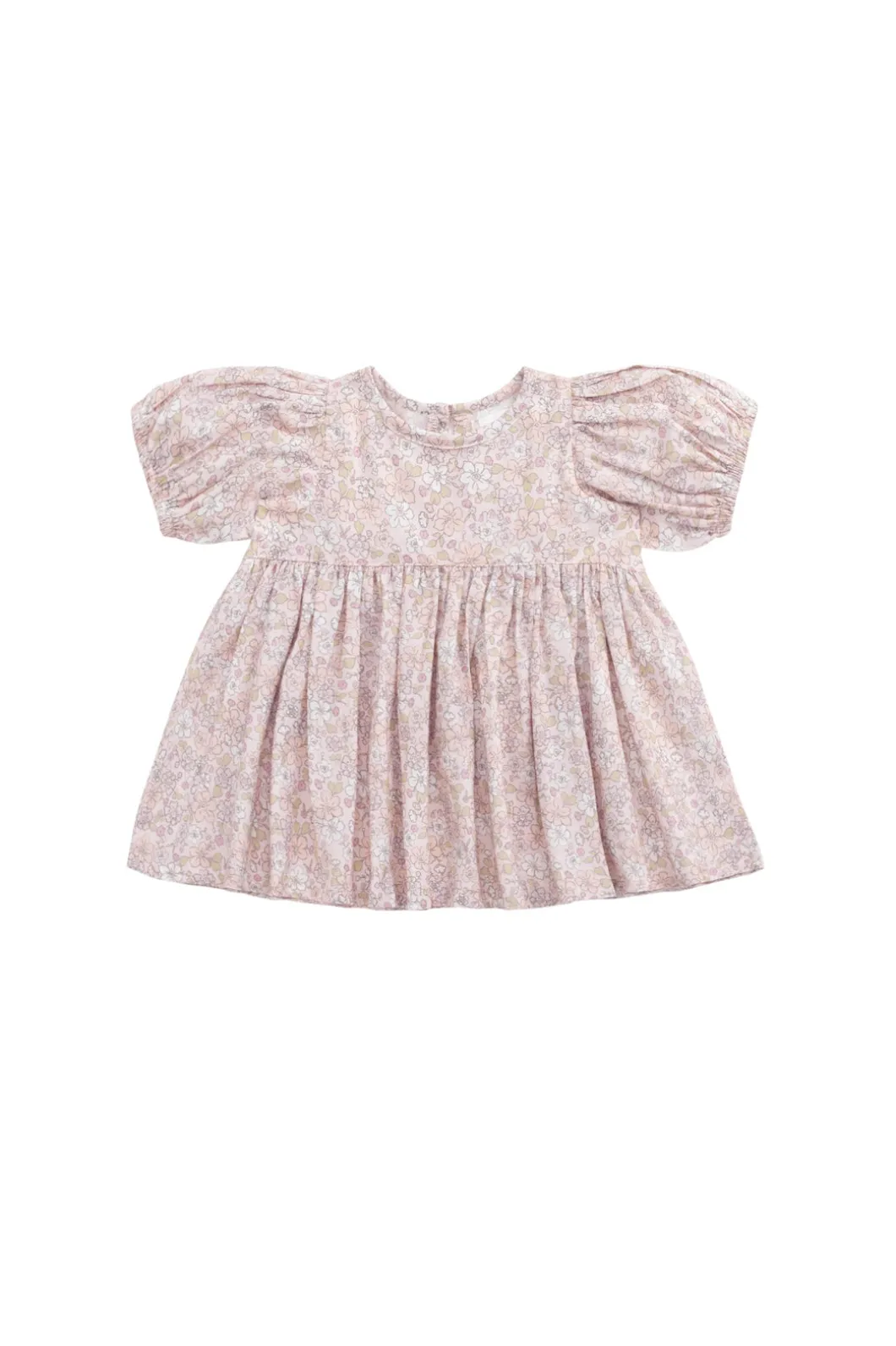 Organic Cotton Elodie Top - Chloe Mauve