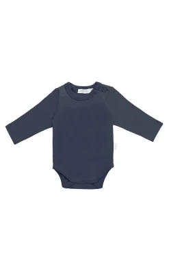 Organic Cotton Elora Long Sleeve Bodysuit - Orion