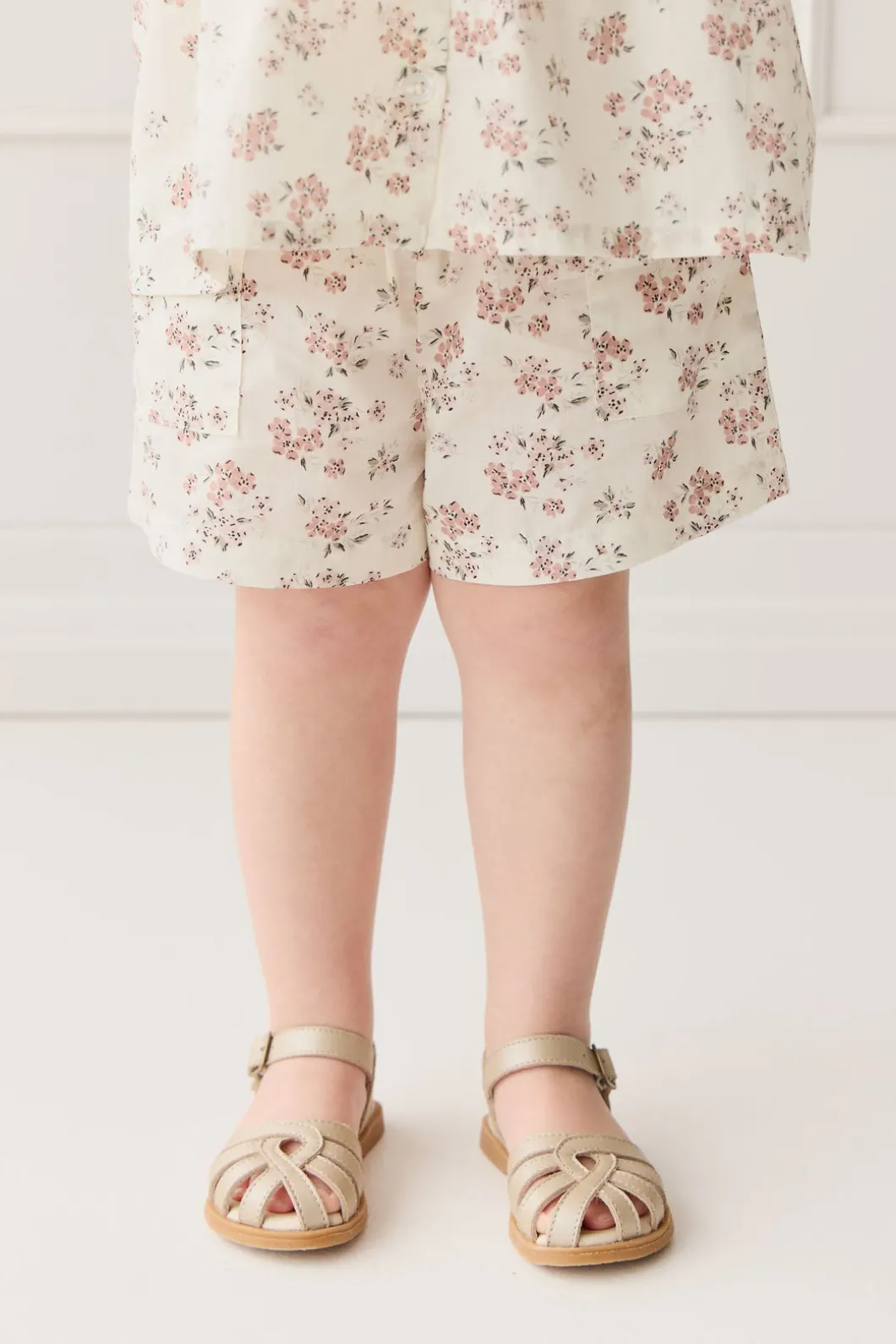 Organic Cotton Emelia Short - Selena Blush