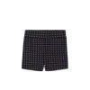 Organic Cotton Everyday Bike Short - Gingham Night